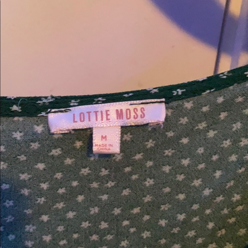 lottie moss tie front top - Picture 2 of 4